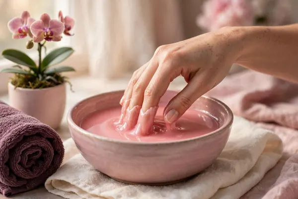 Paraffin hand treatment